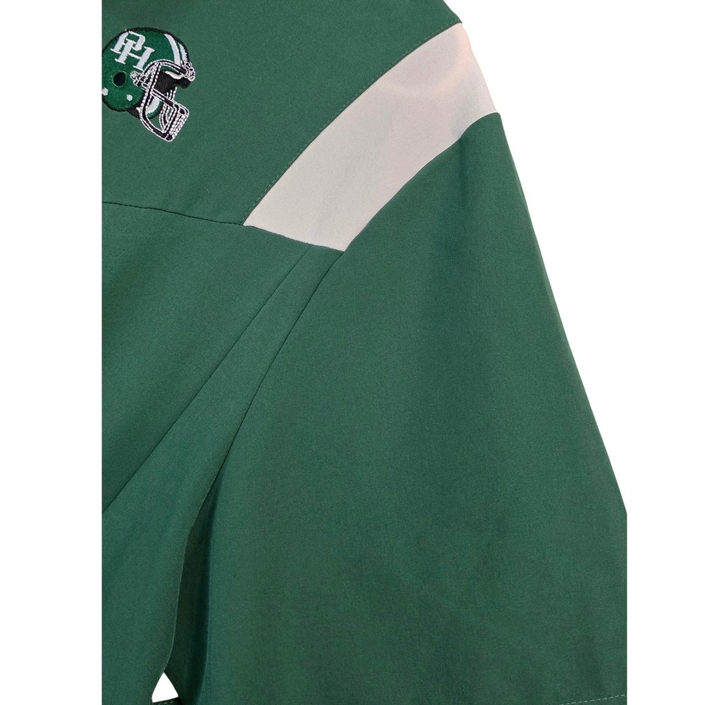 Nike Green PH Football Quarter Zip Short Sleeve Pullover Jacket Mens Large - Picture 2 of 8